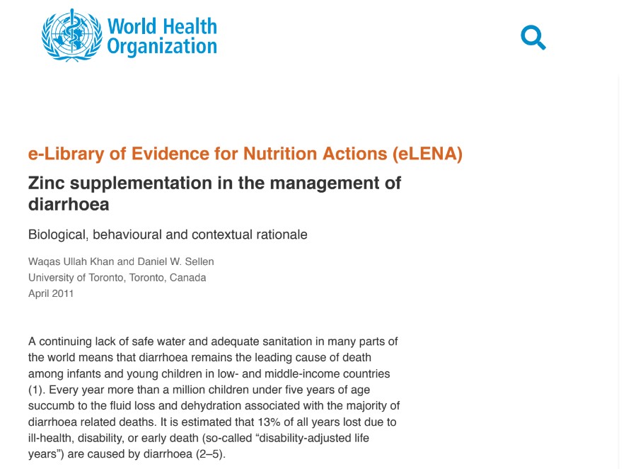 WHO_Zinc_supplementation_in_the_management