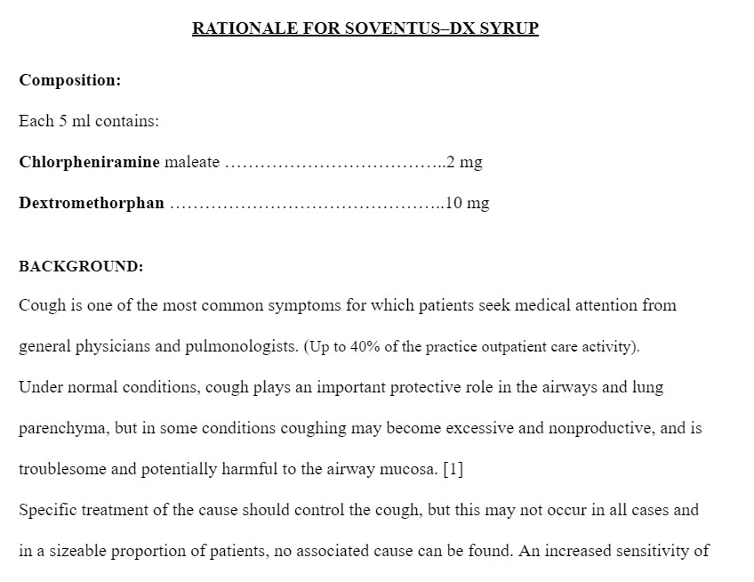 Soventus_Dx_Rationale