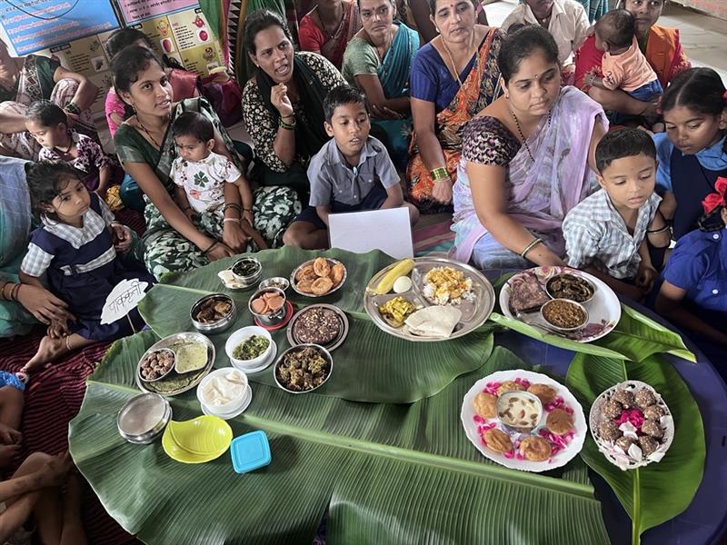 Children learning the importance of balanced diets through fun and engaging activities.