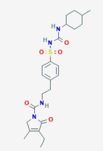 Zuvog trio Glimepiride Molecular Formula