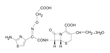 C tax O drops structural formula for cefixime 7.0 image