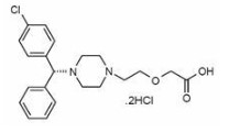 Levocetrizine dihydrochloride structure