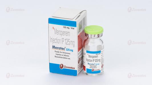 Merotec 125 mg Injection- 1
