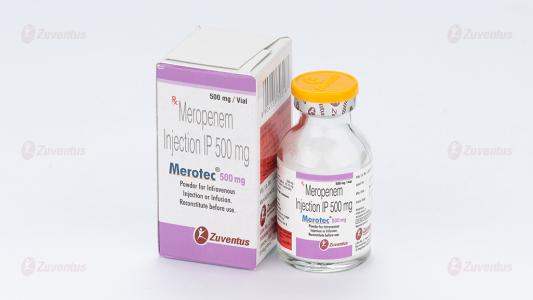 Merotec 500 mg Injection