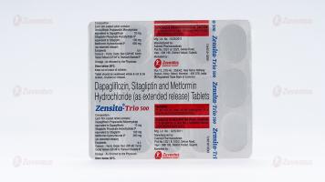 Zensita Trio 500 Tablets 4