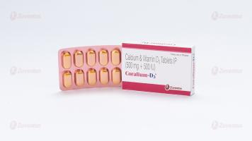 Coralium-D3 tablets