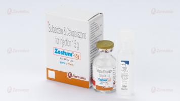 Zostum 1.5 gm Injection 1
