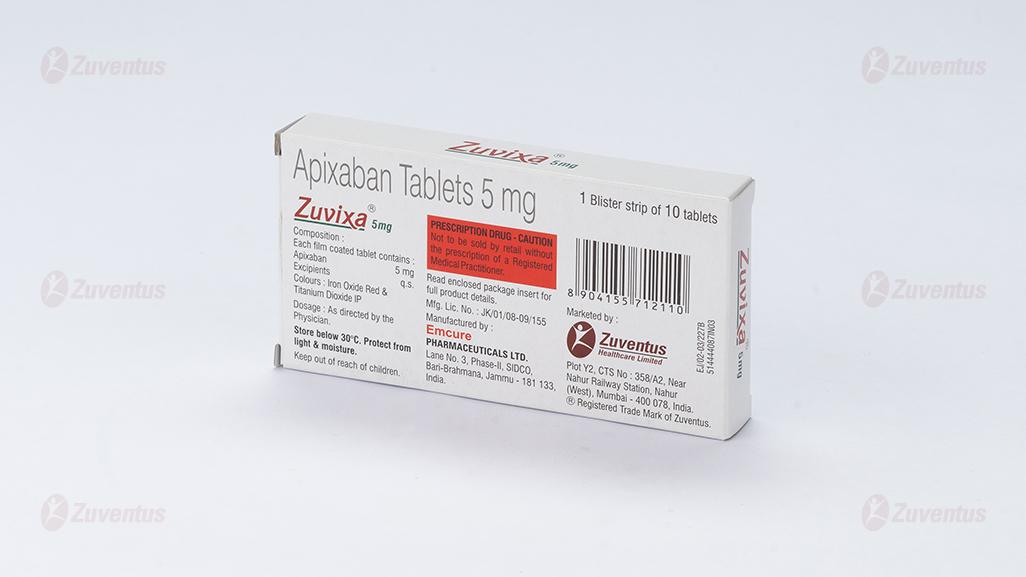 Zuvixa 2.5mg & 5mg Tablets 