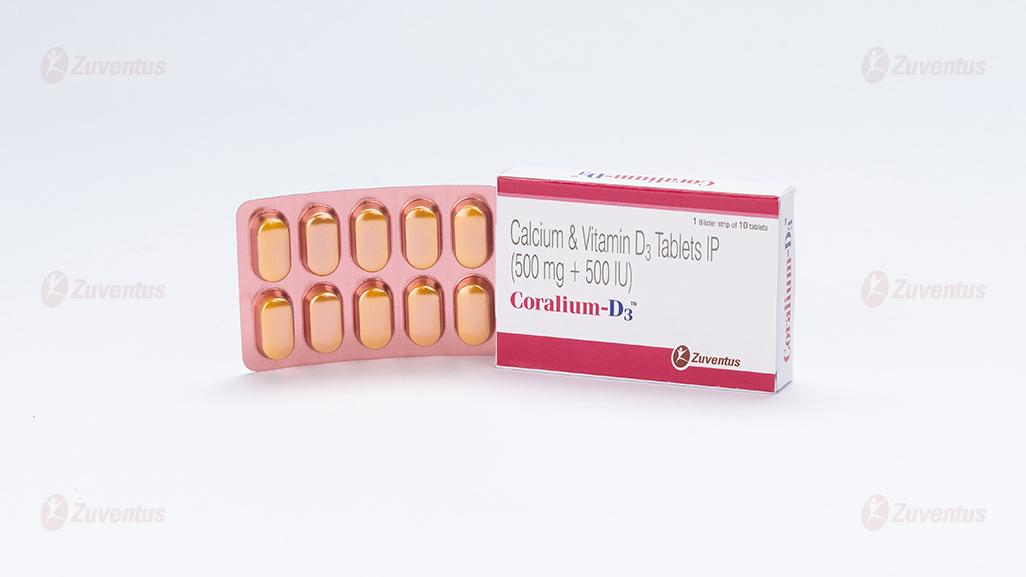 Coralium-D3 tablets