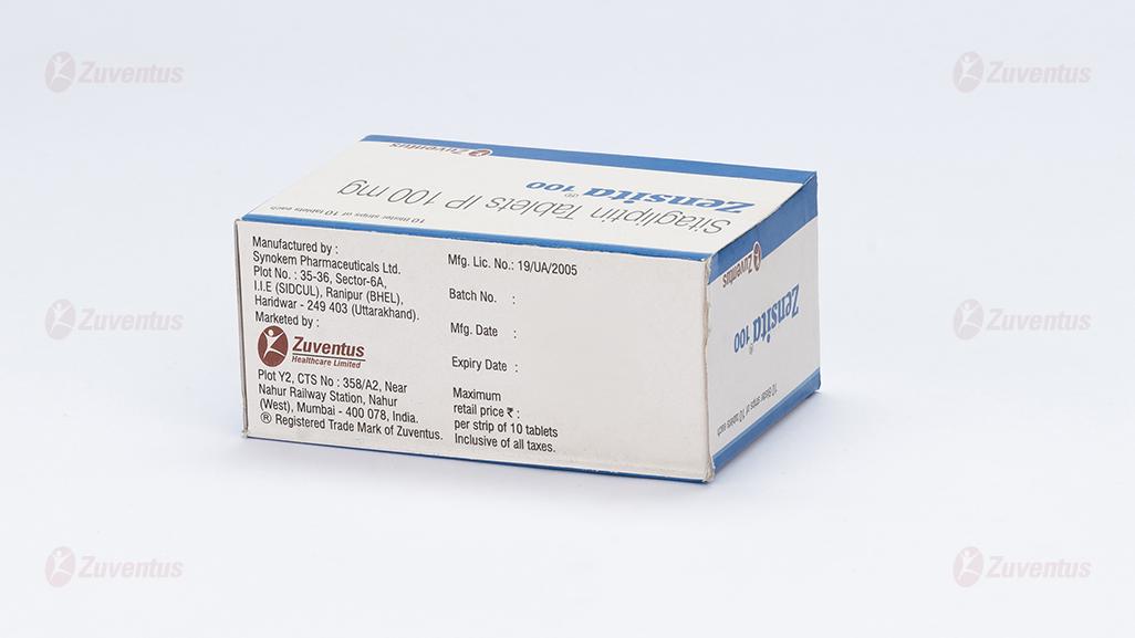 Zensita 100 Tablets 3
