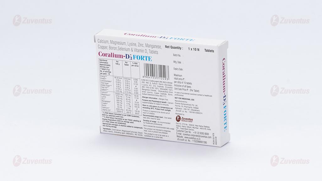 Coralium D3 Forte 3