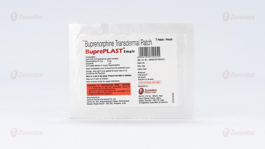 Bupreplast Patch 5 mcg/hr 2