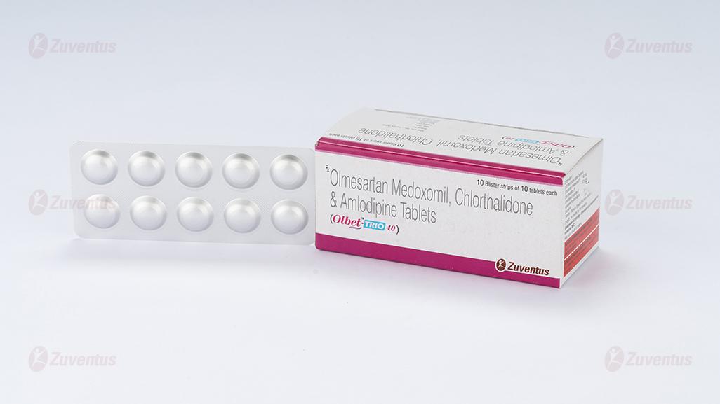 Olbet Trio 40 Tablet 1